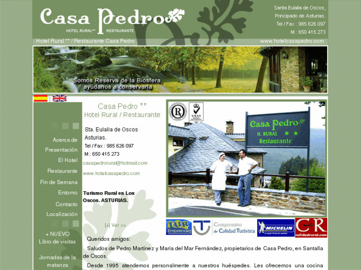 www.hotelcasapedro.com