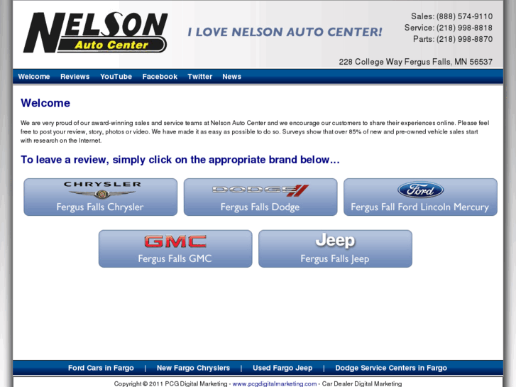 www.ilovenelsonautocenter.com