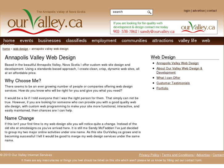 www.ourvalleyhosting.com