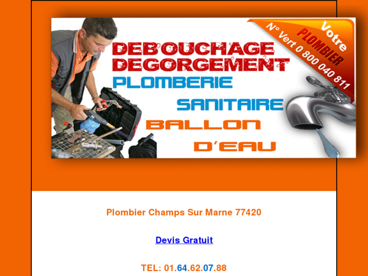 www.plombier-champs-sur-marne.com