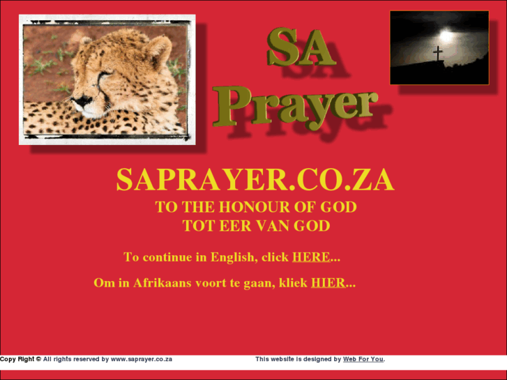 www.saprayer.co.za