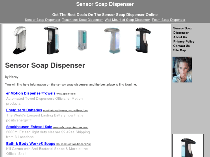 www.sensorsoapdispenser.com