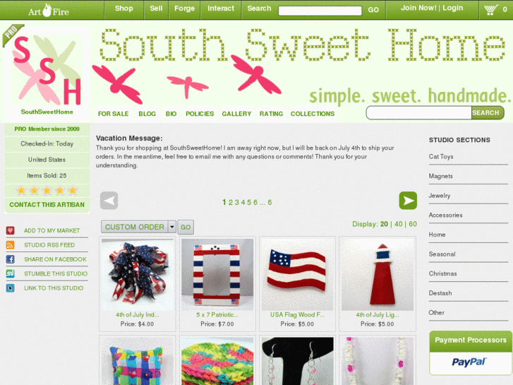 www.southsweethome.com