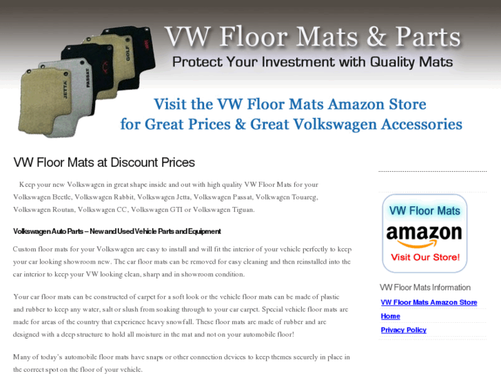 www.vwfloormats.com