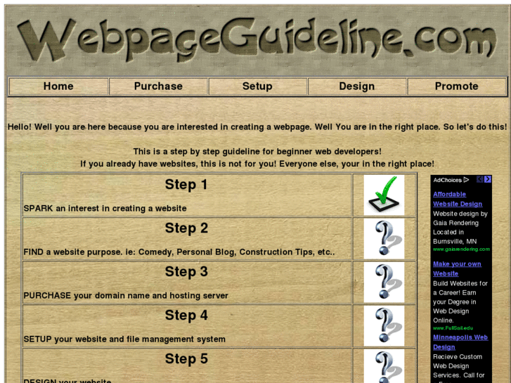 www.webpageguideline.com