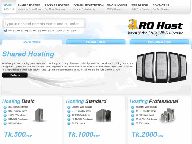 www.arohost.com