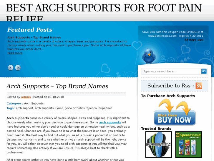 www.best-arch-supports.com