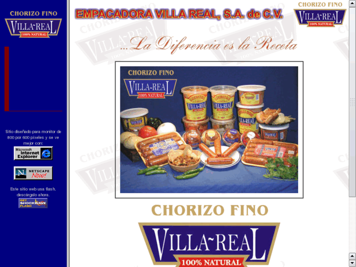 www.chorizofinovillareal.com