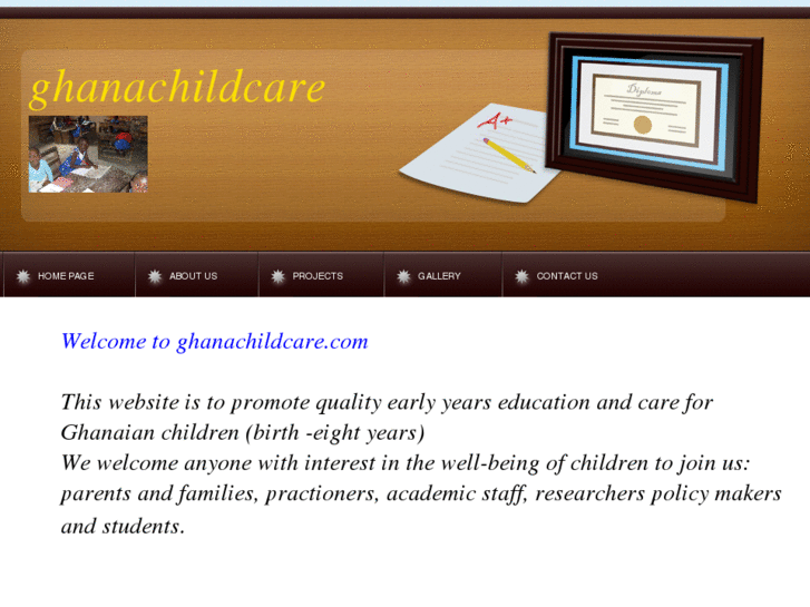 www.ghanachildcare.com