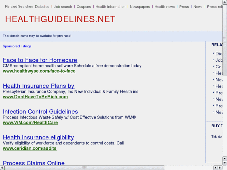 www.healthguidelines.net