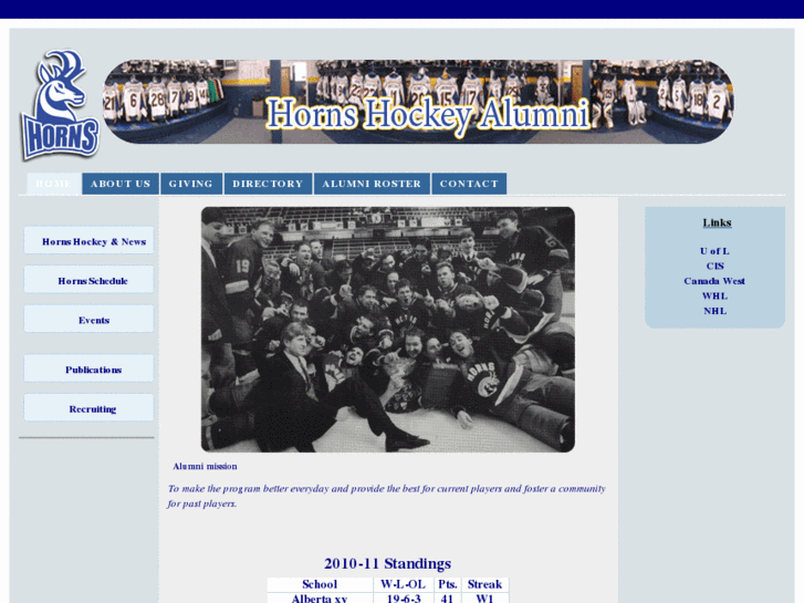 www.hornshockeyalumni.com