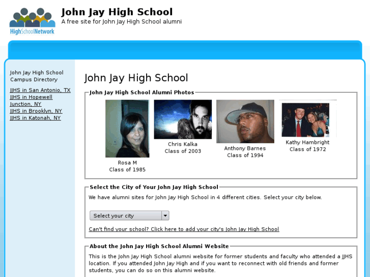 www.johnjayhighschoolalumni.org