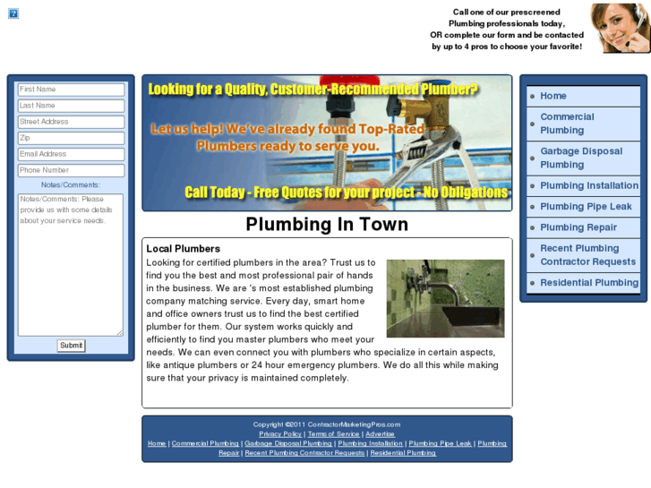 www.plumbingintown.com