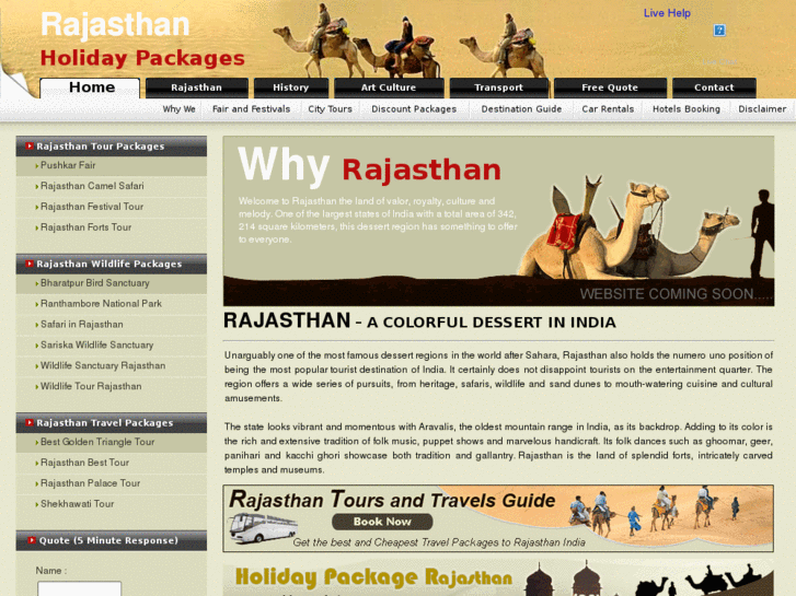 www.rajasthanholidayspackages.com