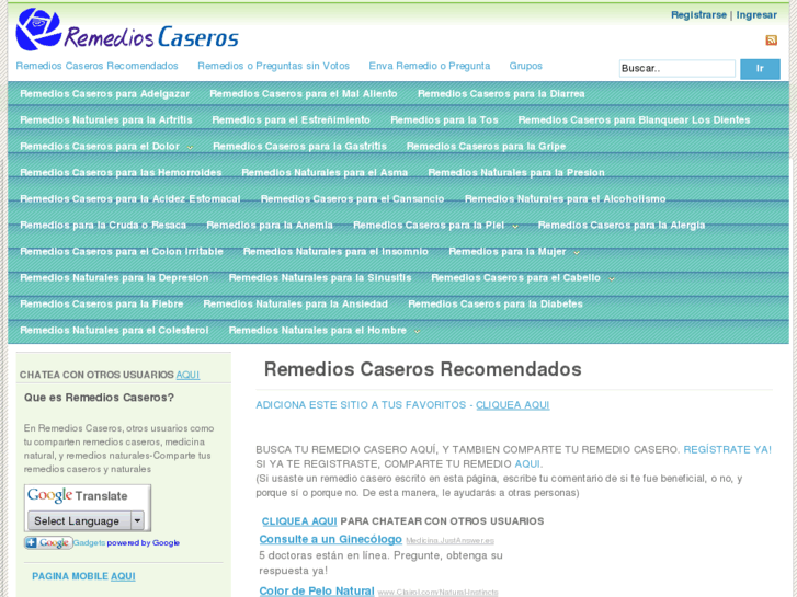 www.remedioscaseros.co