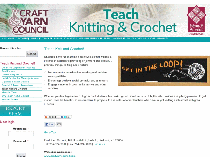 www.teachknitandcrochet.org