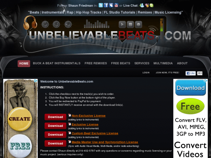 www.unbelievablebeats.com