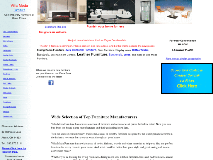 www.villamodafurniture.com