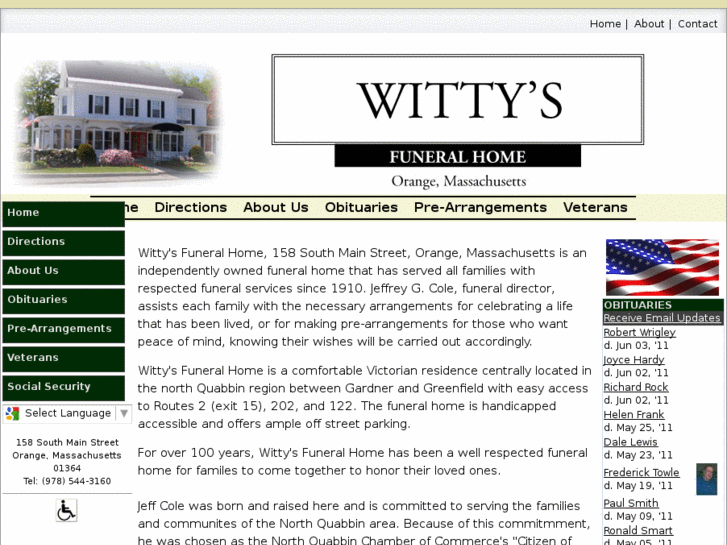 www.wittyfuneralhome.com