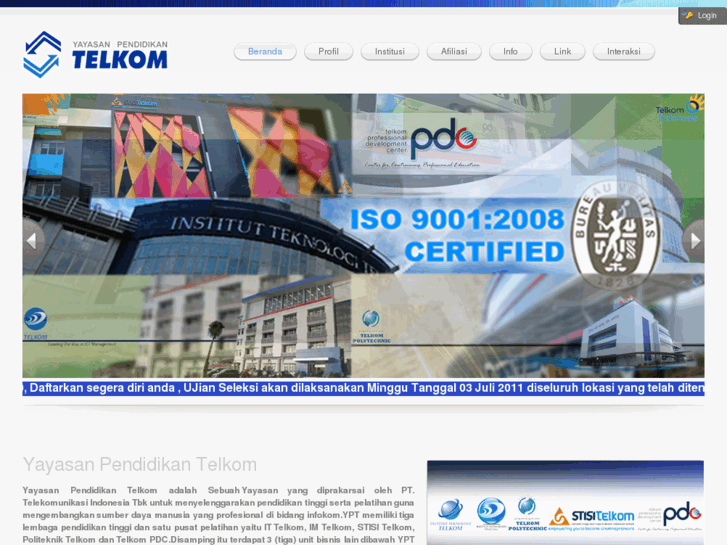 www.yptelkom.or.id