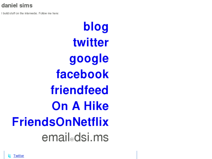 www.danielsims.com