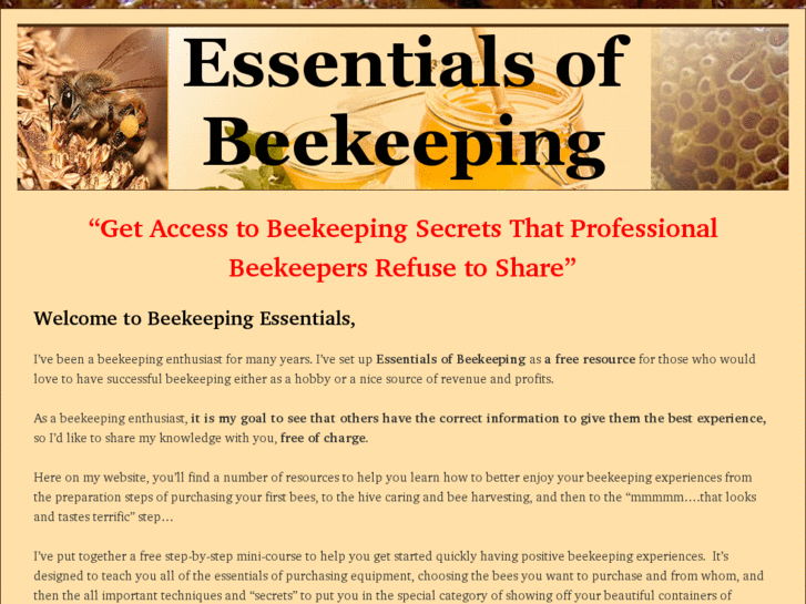 www.essentialsofbeekeeping.com