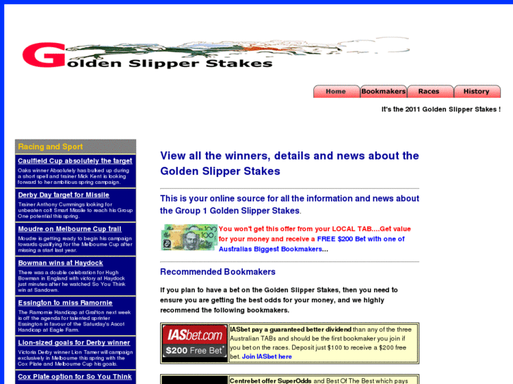 www.goldenslipperstakes.com.au