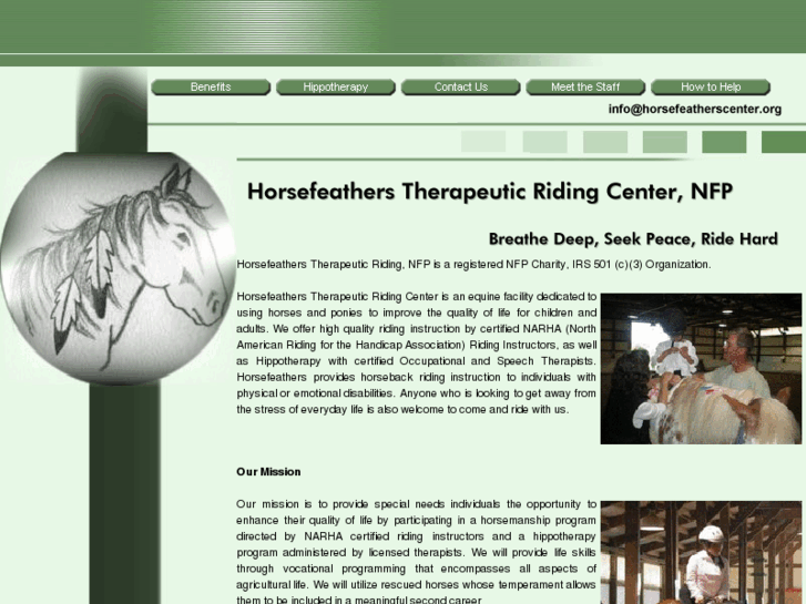 www.horsefeatherscenter.com