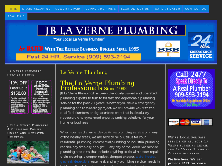 www.laverneplumbing.com