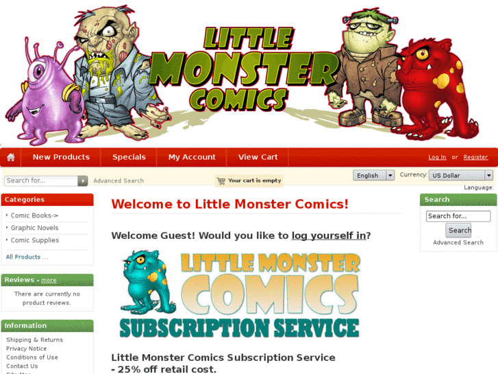 www.littlemonstercomics.com