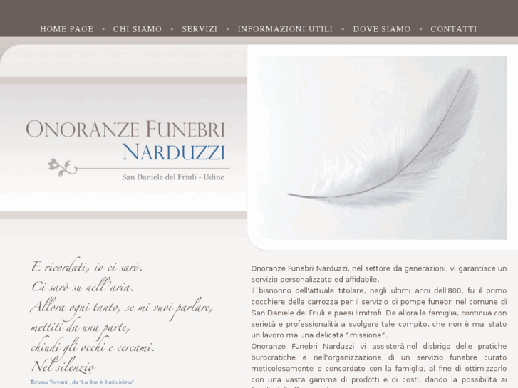 www.onoranzefunebrinarduzzi.com