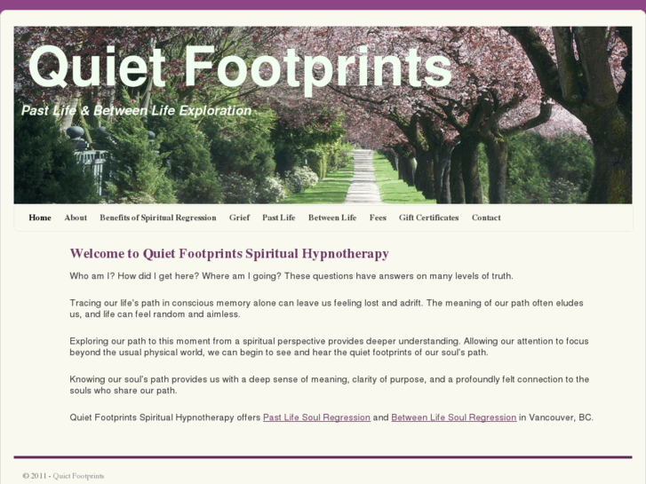 www.quietfootprints.com