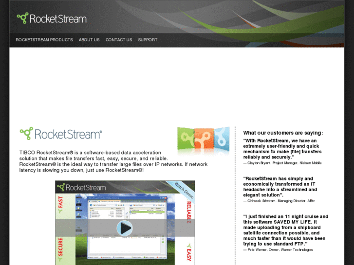 www.rocketstream.net