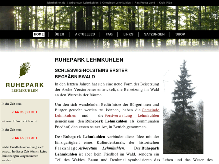 www.ruhepark.info