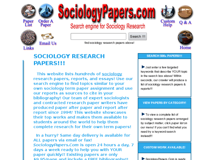 www.sociologypapers.com