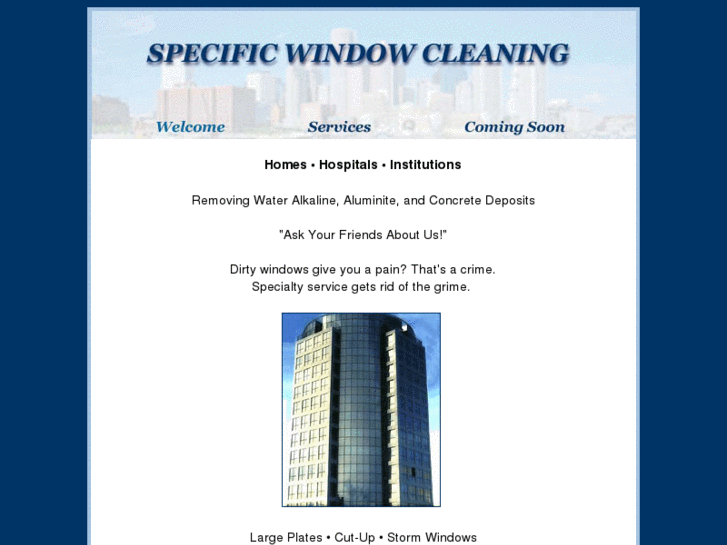 www.specificwindowcleaning.com