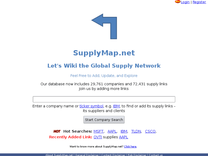 www.supplymap.net