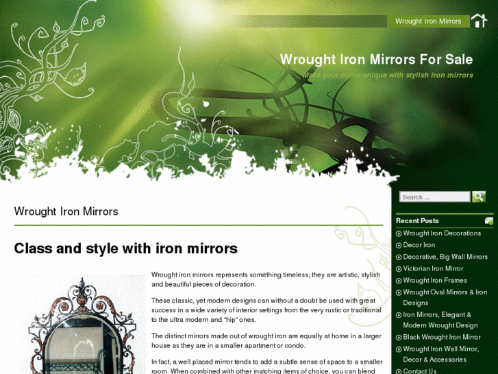 www.wroughtironmirrors.net