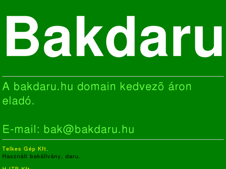 www.bakdaru.hu