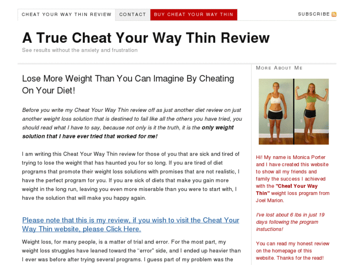 www.cheatyourwaythinreview.net