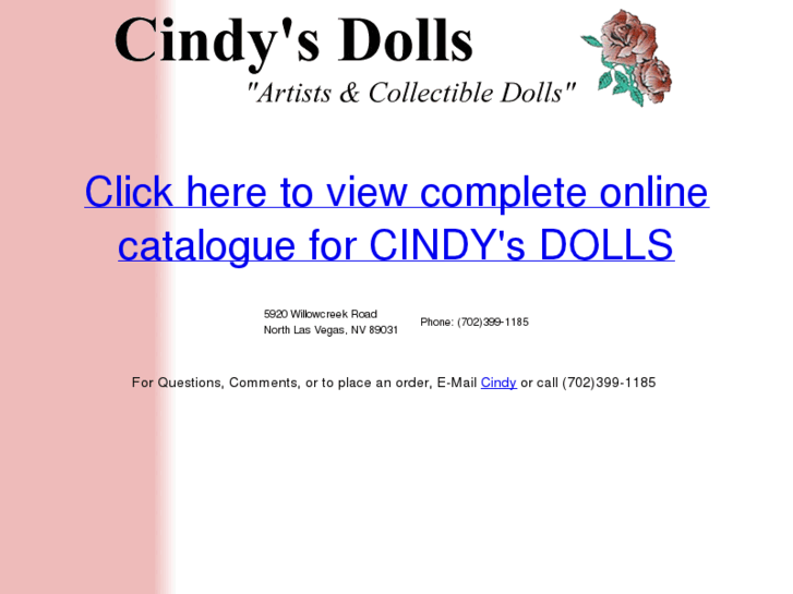 www.cindysdolls.com