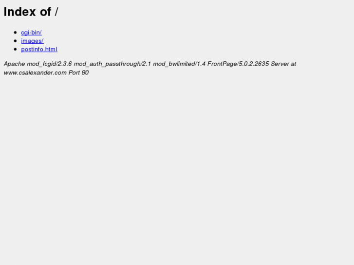www.csalexander.com