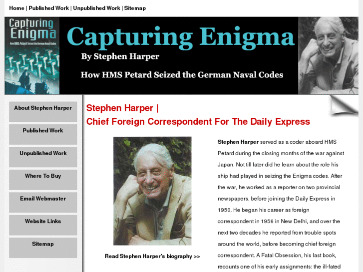 www.enigmaauthorstephenharper.co.uk