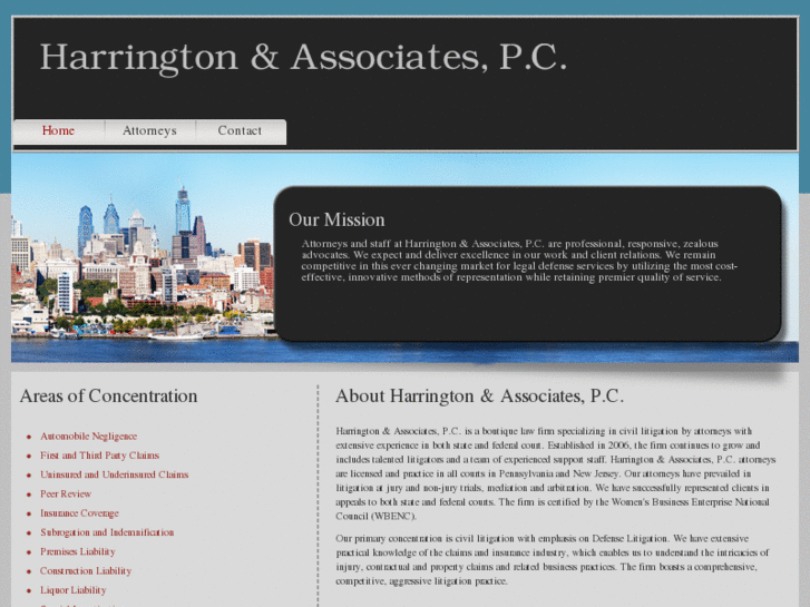 www.harringtonassociateslaw.com