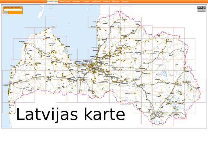 www.latvijaskarte.lv