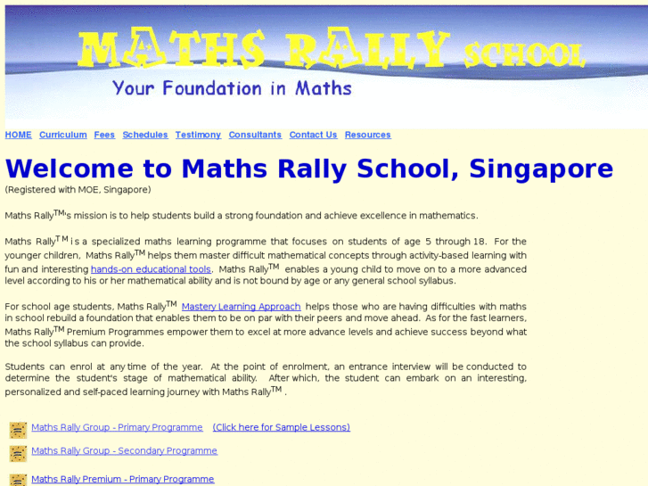 www.mathsrally.com