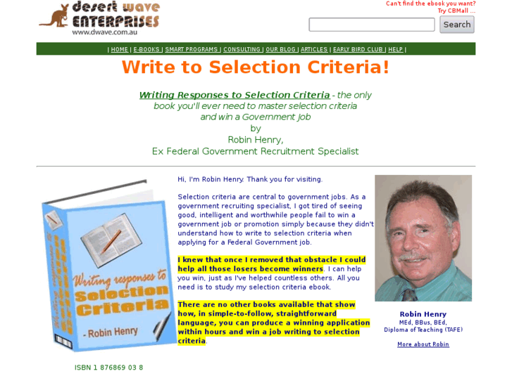 www.selection-criteria.com