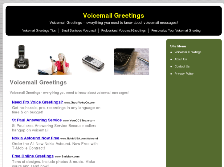 www.voicemailgreetings.net