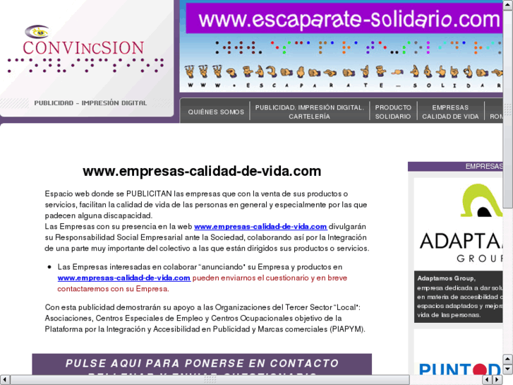 www.calidaddevidaparatodos.es