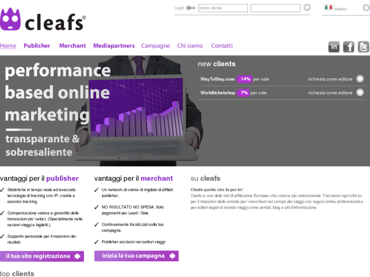 www.cleafs.it